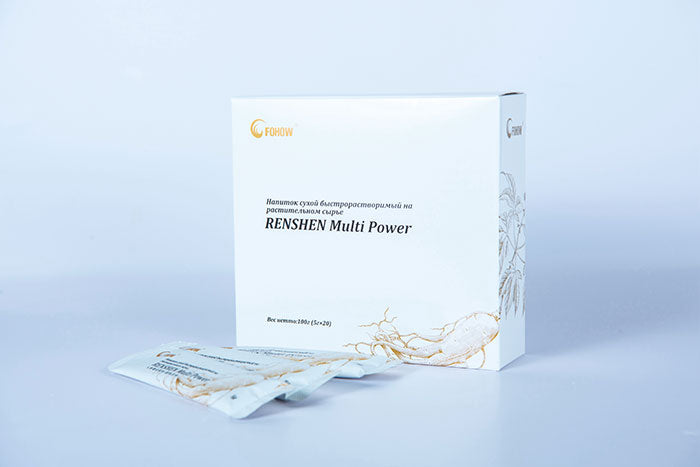 FOHOW Ginseng-Peptid-Getränk – Renshen Multi Power, für mehr Energie und Vitalität Mein Shop
