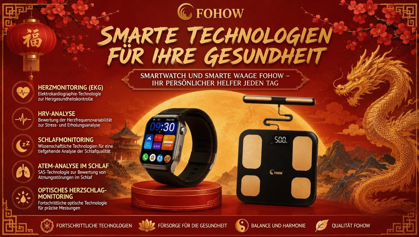 FOHOW Smart Körperanalysewaage