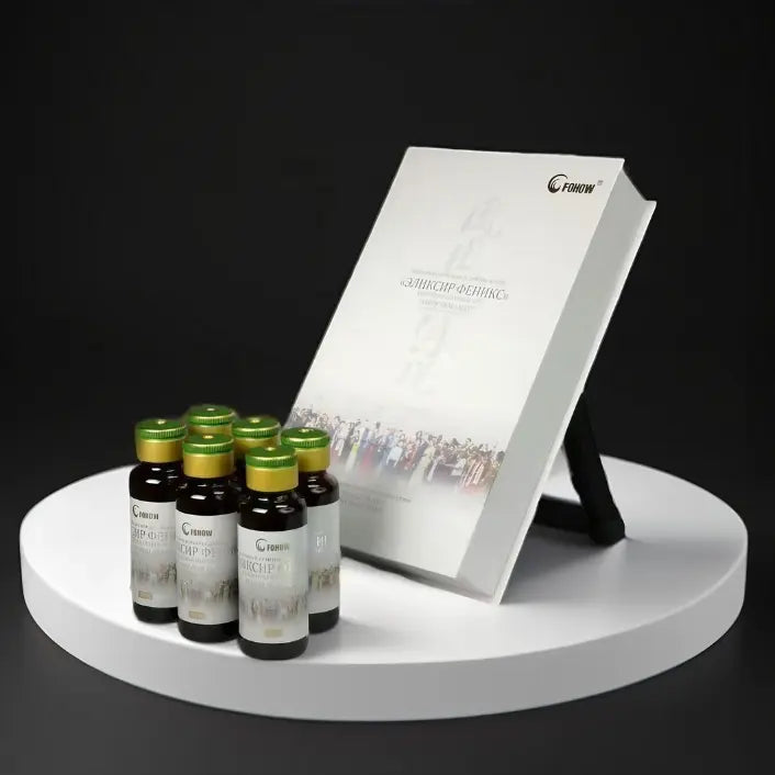 FOHOW Elixier des Phönix - Atem des Lebens – Blume der Unsterblichkeit, Legendäre Edition, Packund mit je 6 Flaschen je 30 ml. Mein Shop