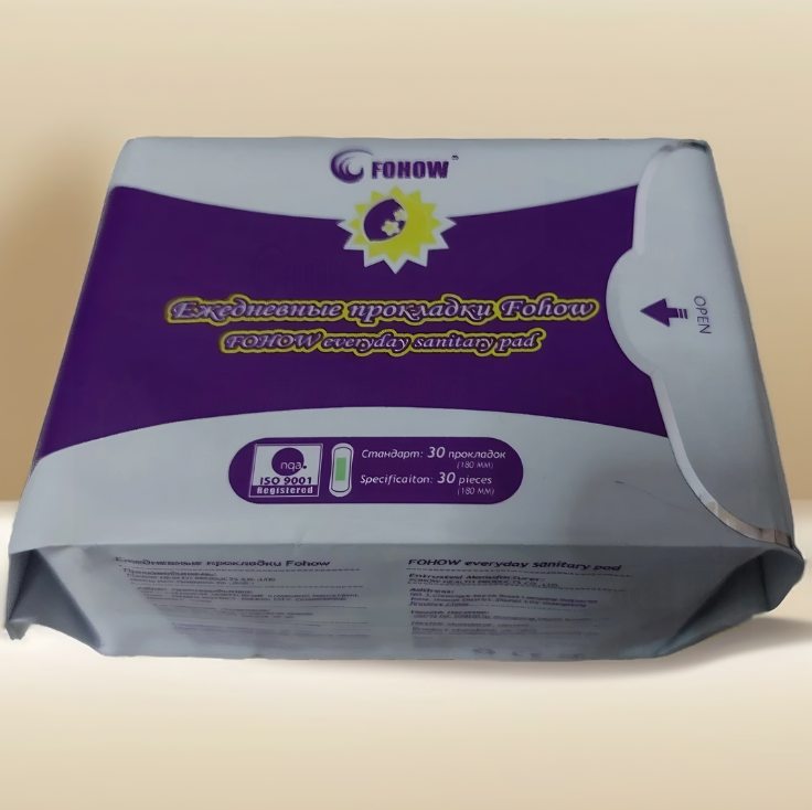 FOHOW Damenbinden täglich, Verpackung 6x30 Stück - 180 Stück Mein Shop